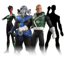 Green Lantern Series 5 Action Figure Set 17 cm (4)